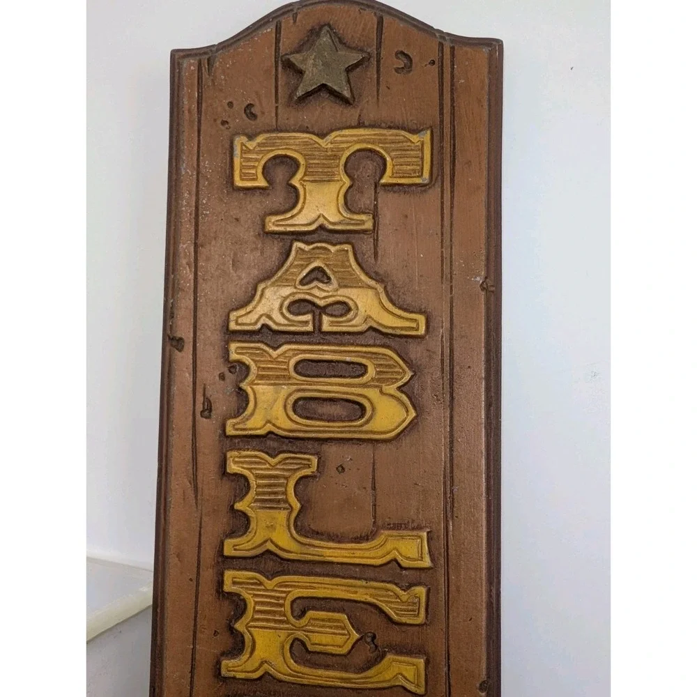 Wall Plaque Sign 